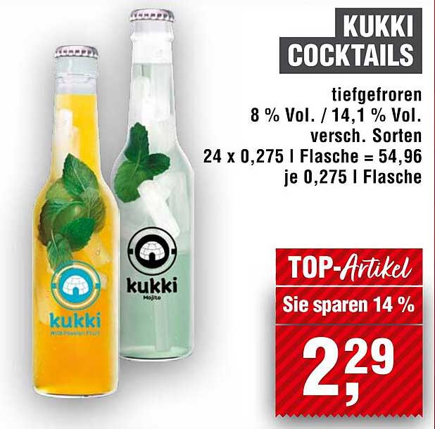 Kukki Cocktails - Tiefgefroren und Erfrischend!