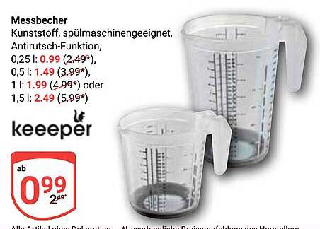 Messbecher von keepeer