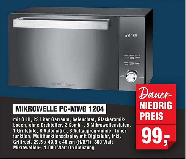 MIKROWELLE PC-MWG 1204