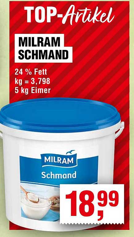 MILRAM SCHMAND 5 kg Eimer