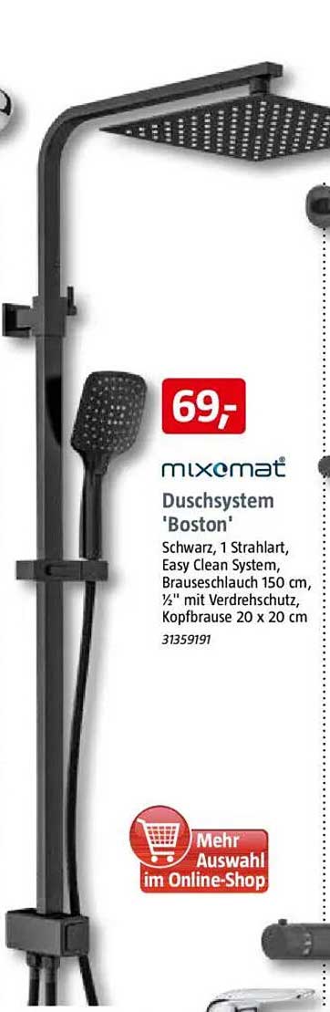 mixomat Duschsystem 'Boston'