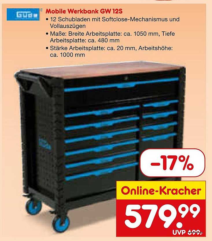 Mobile Werkbank GW 12S