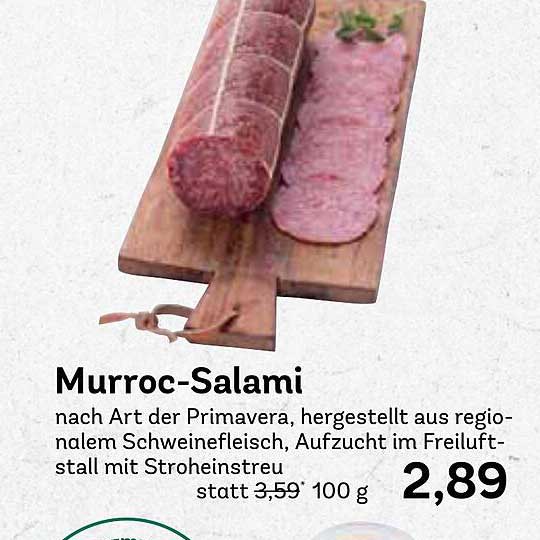 Murroc-Salami nach Art der Primavera