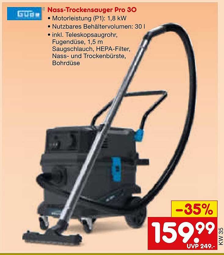 Nass-Trockensauger Pro 30