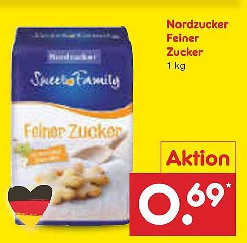 Nordzucker Feiner Zucker 1 kg