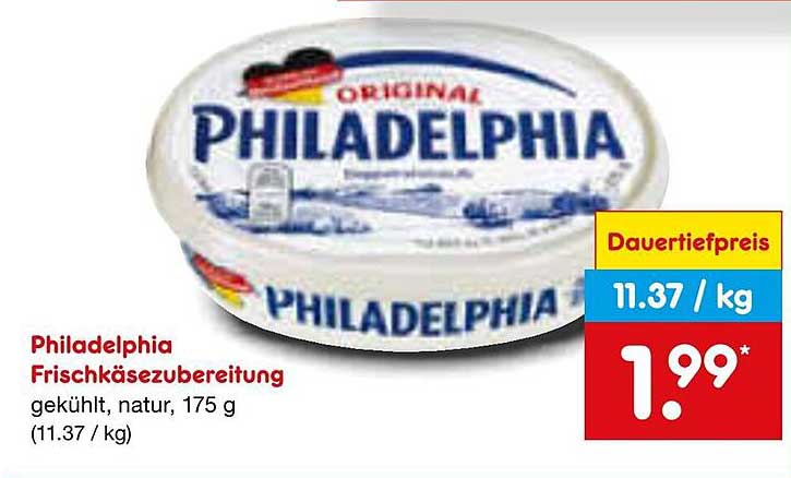 Philadephia Frischkäsezubereitung, 175 g