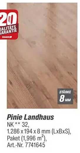 Pinie Landhaus Bodenbelag