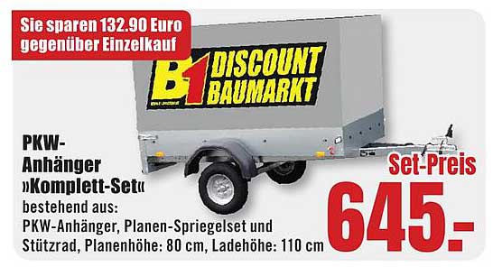 PKW-Anhänger »Komplett-Set«
