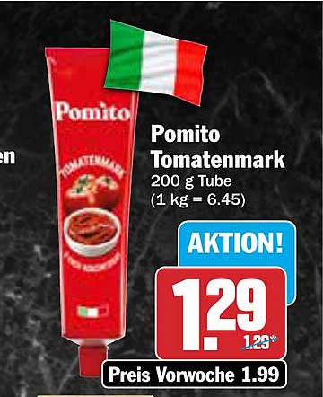 Pomito Tomatenmark 200 g Tube