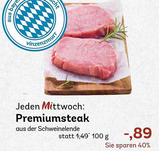 Premiumsteak aus der Schweinelende