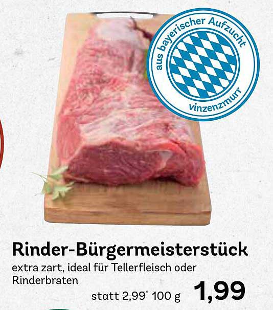 Rinder-Bürgermeisterstück