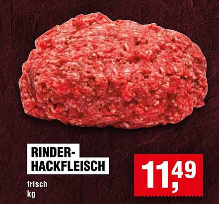 Rinder-Hackfleisch frisch