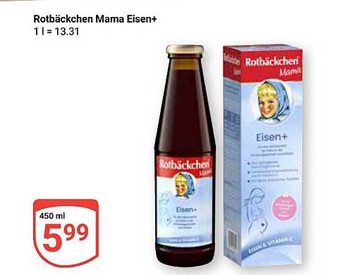 Rotbäckchen Mama Eisen+