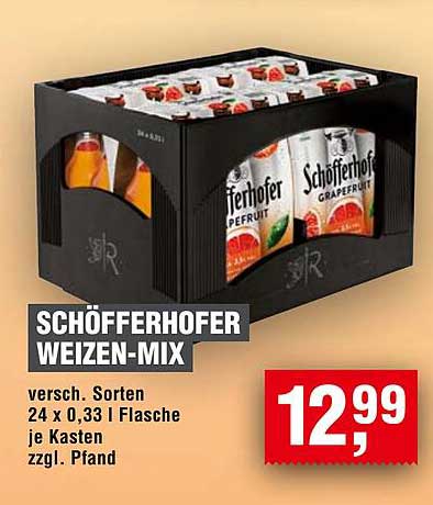 Schöfferhofer Weizen-Mix 24 x 0,33 l