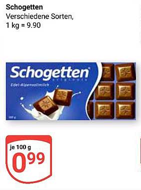 Schogetten – verschiedene Sorten für jeden Geschmack