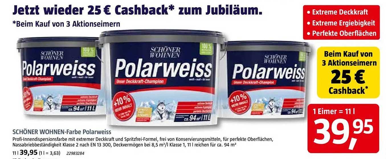 SCHÖNER WOHNEN-Farbe Polarweiss