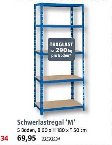Schwerlastregal 'M'