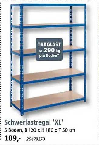 Schwerlastregal 'XL'