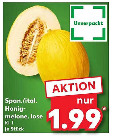Span.ital. Honigmelone, lose KI. I je Stück