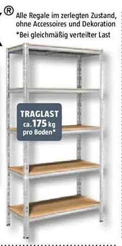 Stahregal mit Holzablagen - Stabil und praktisch