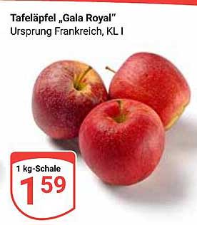 Tafeläpfel „Gala Royal“