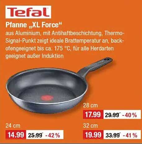 Tefal Pfanne 'XL Force'