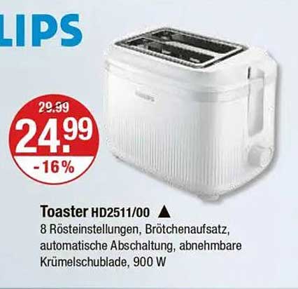 Toaster HD2511/00