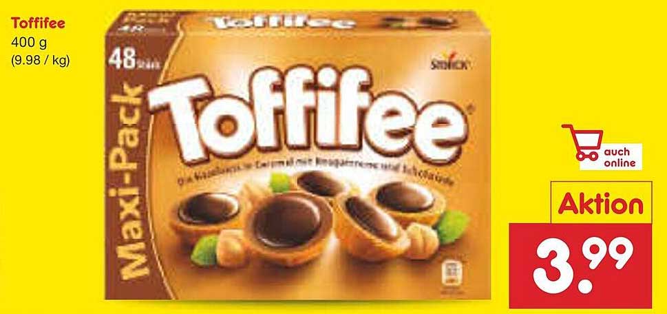 Toffifee Maxi-Pack 400 g - Aktion