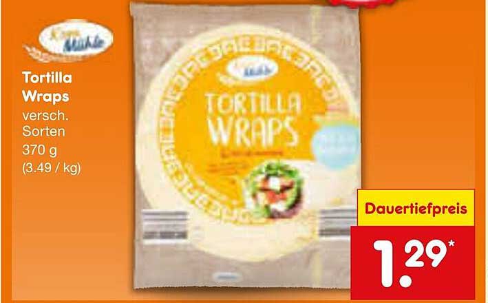 Tortilla Wraps 370 g