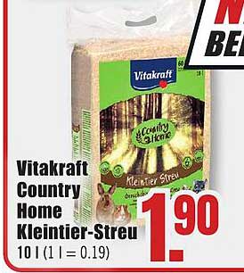 Vitakraft Country Home Kleintier-Streu