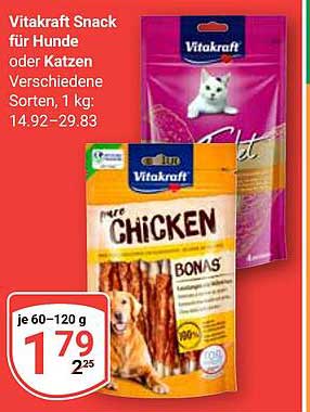 Vitakraft Snack für Hunde oder Katzen, 1 kg