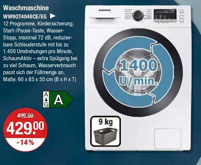 Waschmaschine WW90T4048CE/EG