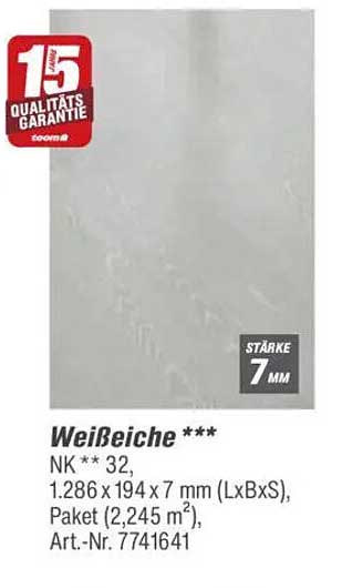 Weißeiche ***