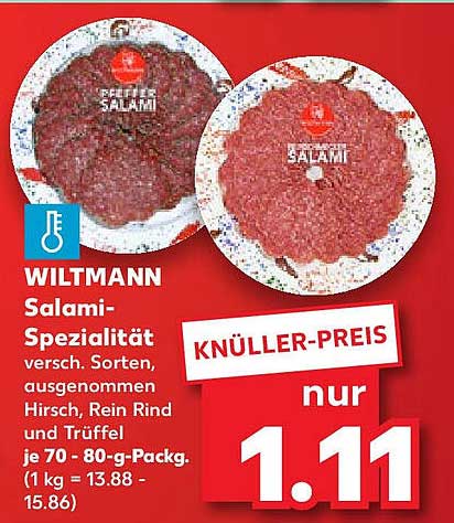 WILTMANN Salami-Spezialität – vielfältiger Genuss für jeden Geschmack
