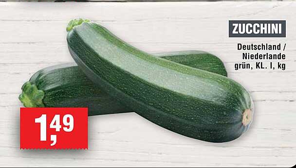 Zucchini - frisch und knackig