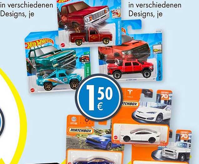 Hot Wheels
Matchbox