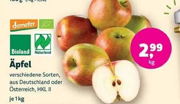 Äpfel verschiedene Sorten, aus Deutschland oder Österreich, HKL II