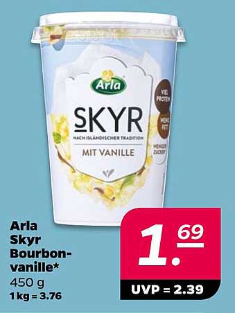 Arla Skyr Bourbon-Vanille 450 g