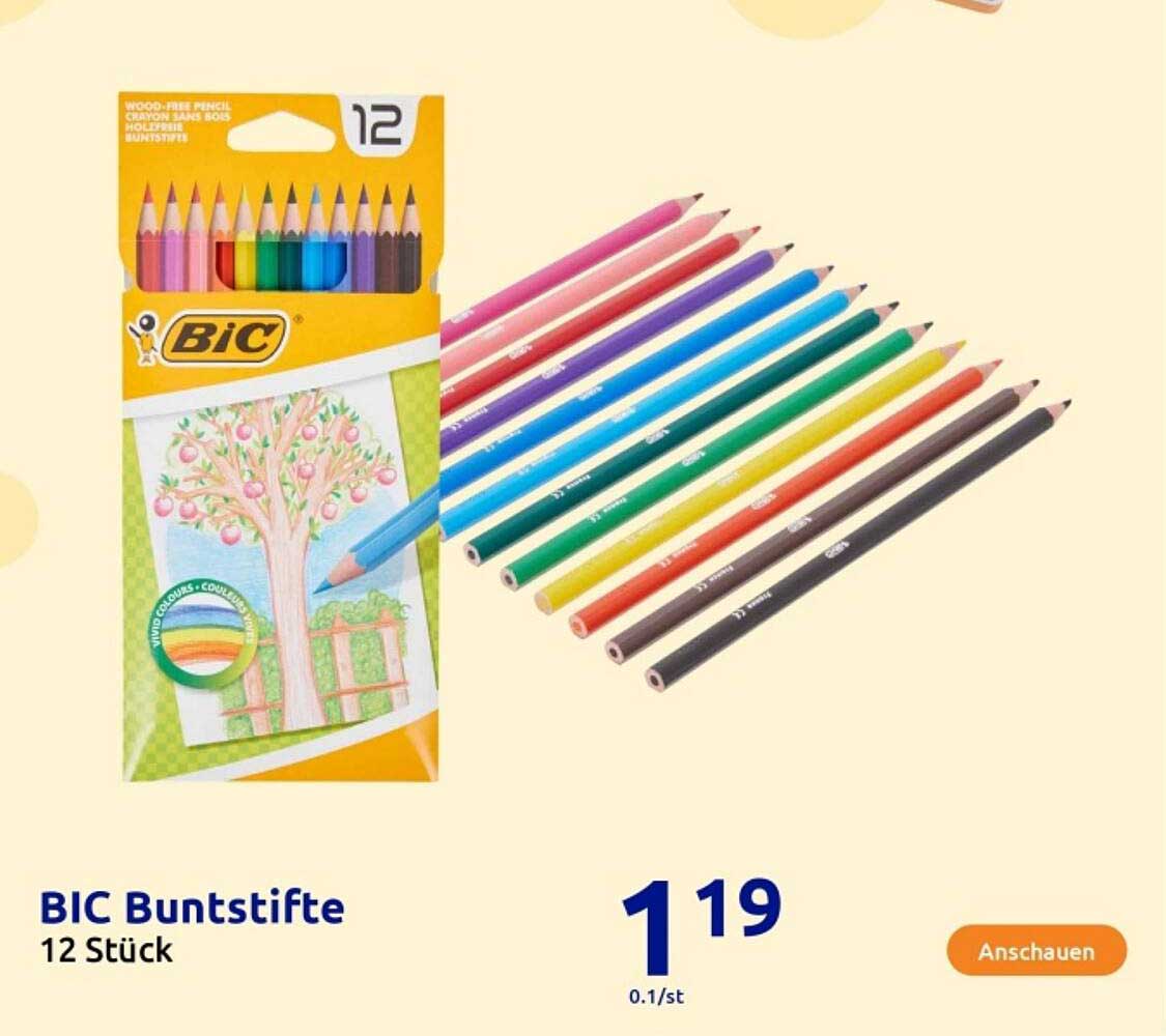 BIC Buntstifte 12 Stück