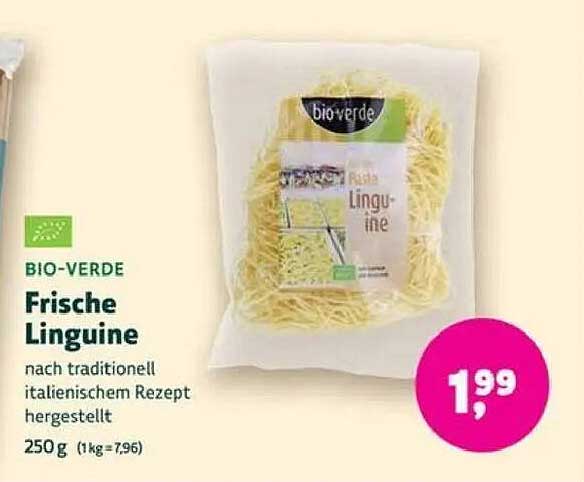 BIO-VERDE Frische Linguine 250 g