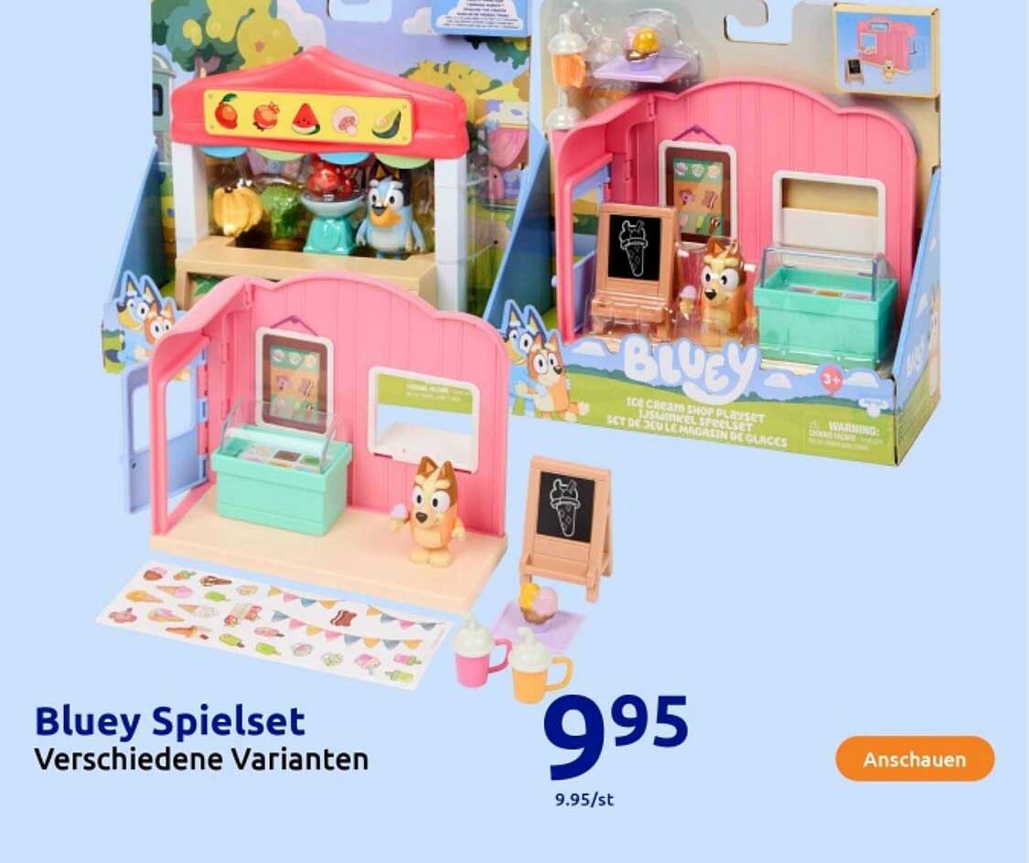 Bluey Spielset - Eiscreme Shop