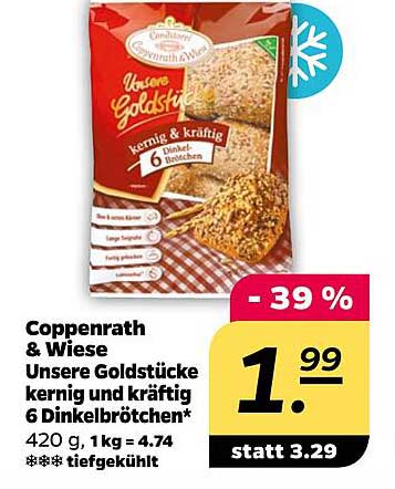 Coppenrath & Wiese Unsere Goldstücke kernig und kräftig 6 Dinkelbrötchen