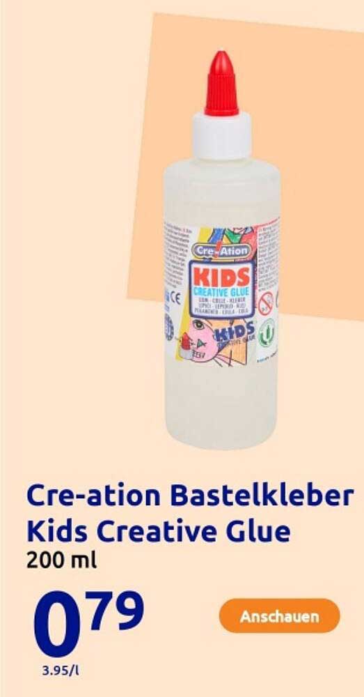 Cre-ation Bastelkleber Kids Creative Glue 200 ml