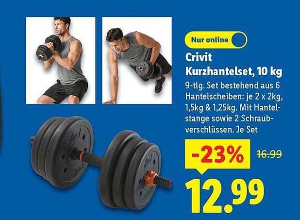Crivit Kurzhandelset, 10 kg