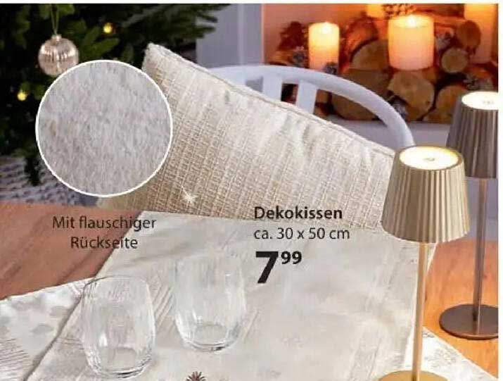 Dekokissen ca. 30 x 50 cm