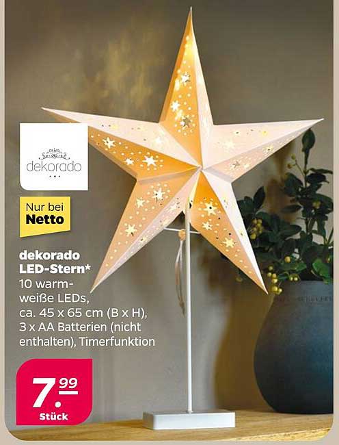 dekorado LED-Stern