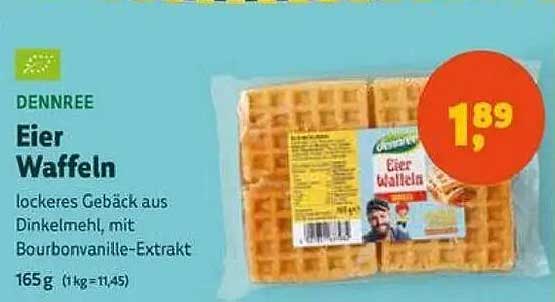 DENNREE Eier Waffeln