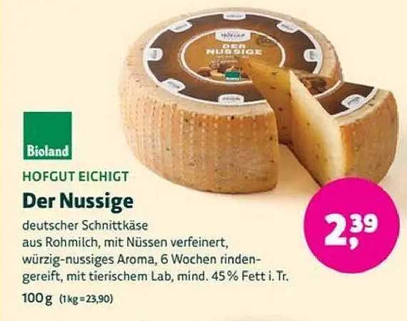 Der Nussige – deutscher Schnittkäse aus Rohmilch