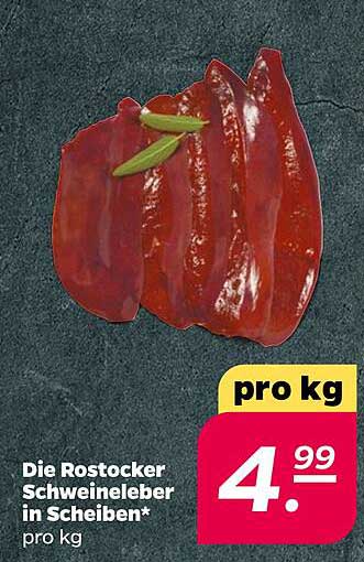 Die Rostocker Schweineleber in Scheiben*