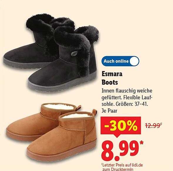 Esmara Boots – Flauschig, gemütlich und stylisch